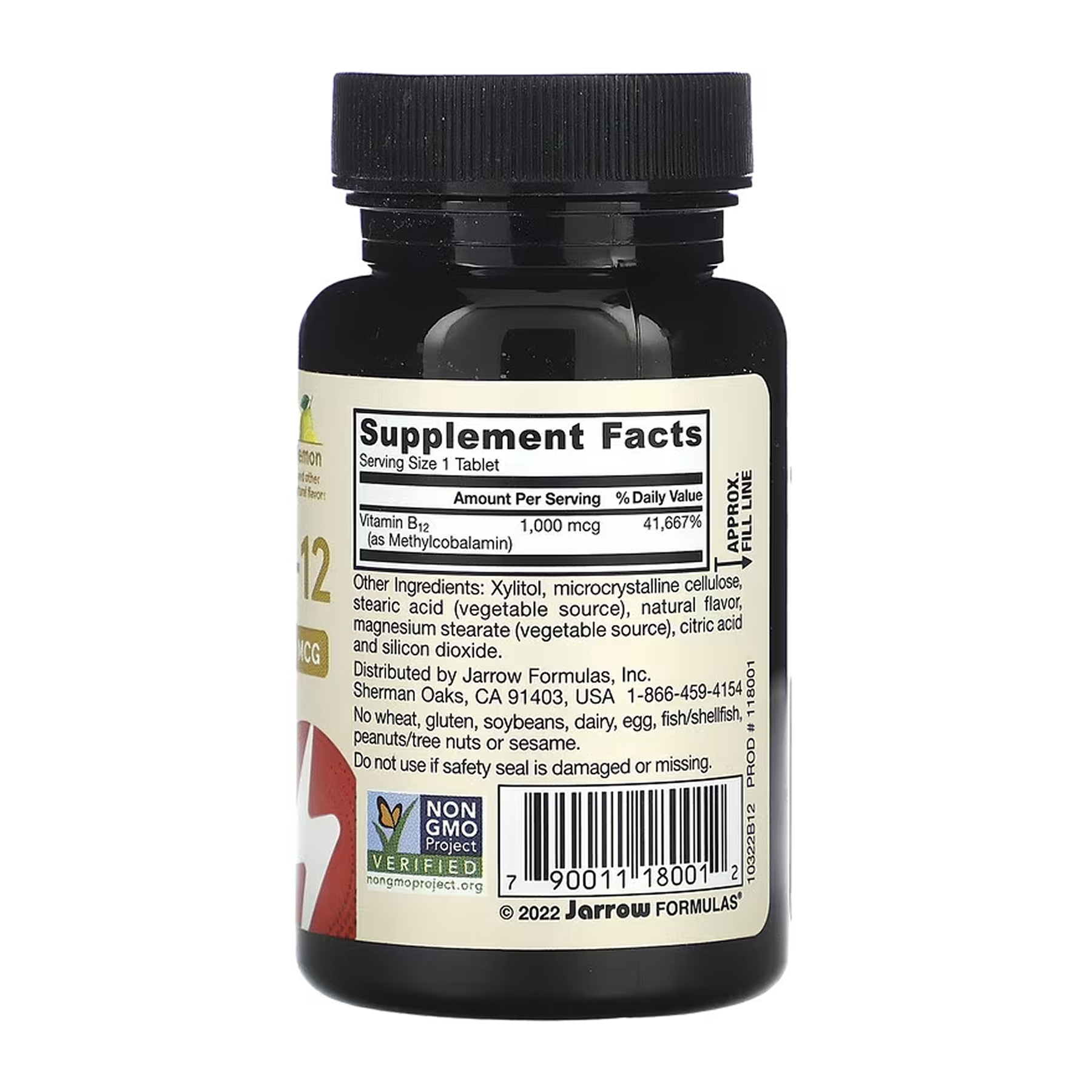 Methyl B12 Methylcobalamin 1000 mcg - 100 tabs фото2