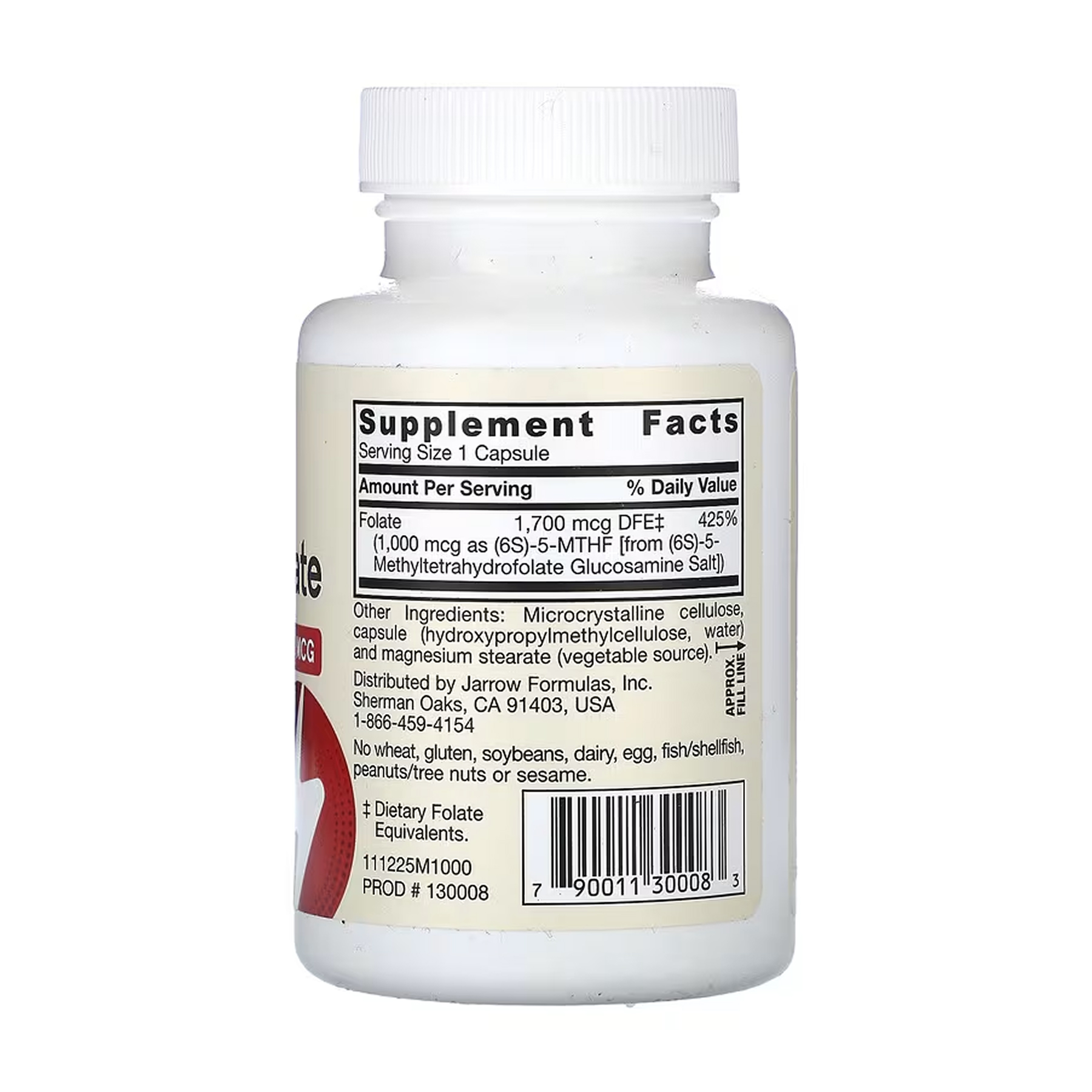 Methyl Folate 1000 mcg - 100 vcaps фото2