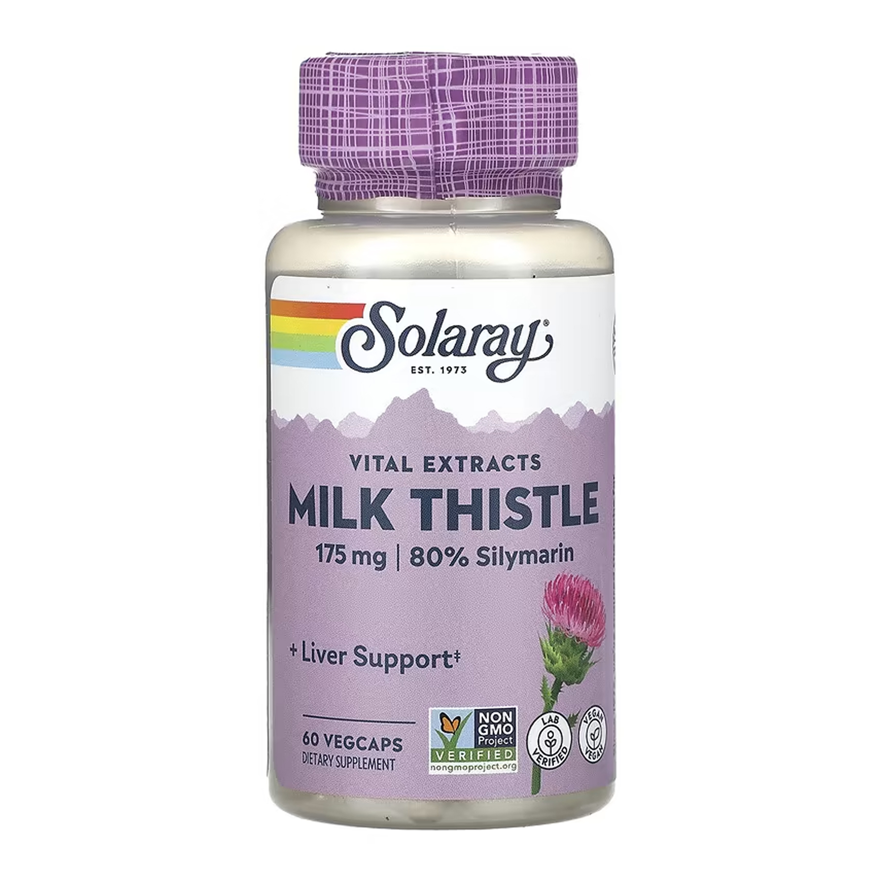 Milk Thistle Seed Extract 175mg - 60 vcaps фото1