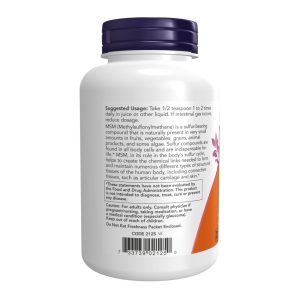 MSM Powder - 454g фото3