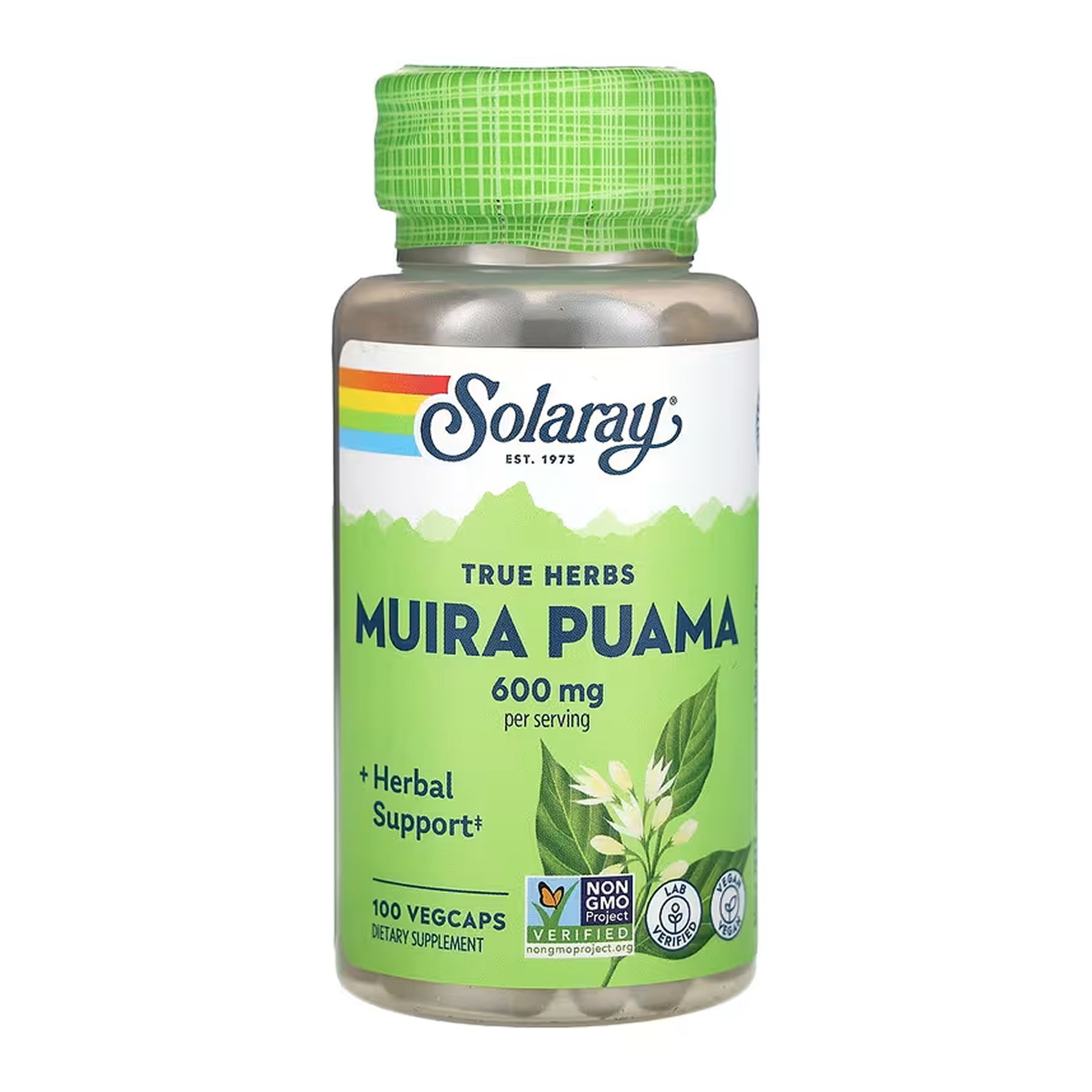Muira Puama 300mg - 100 vcaps фото1