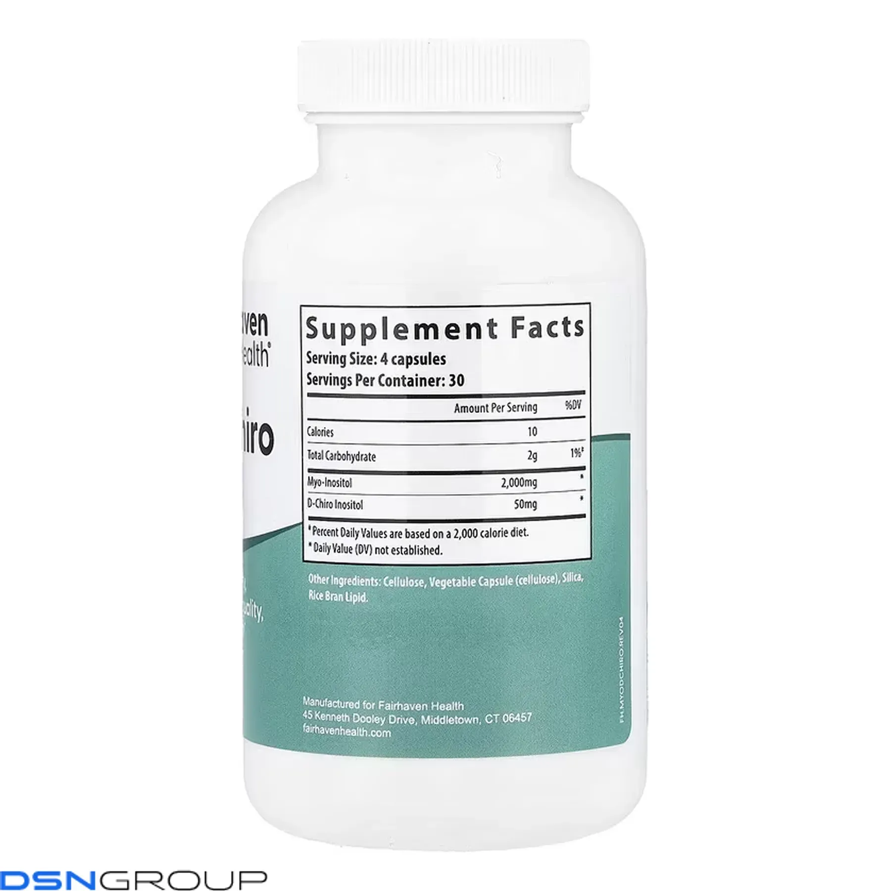 Myo + D-Chiro Inositol - 120 caps img2