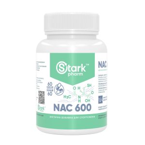 NAC 600mg - 60 caps фото1