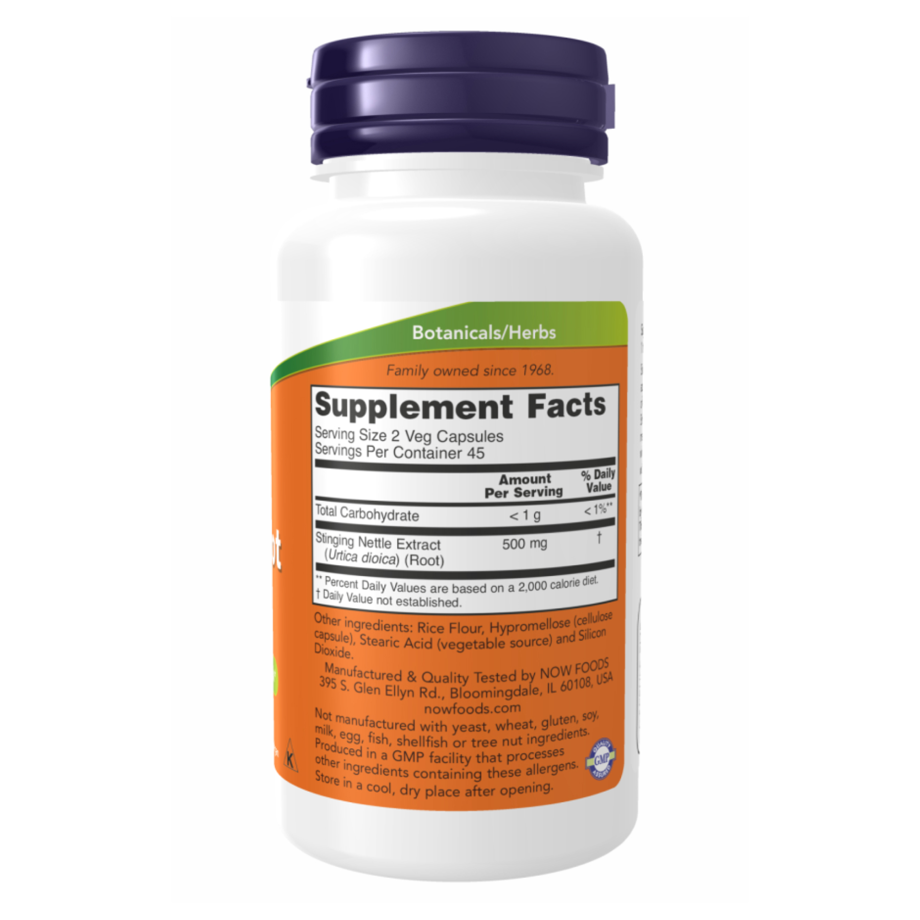 Nettle Root Extract 250mg - 90 vcaps фото2