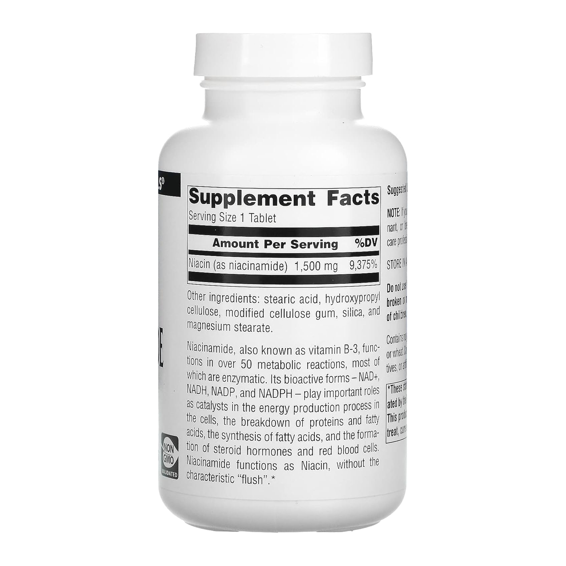 Niacinamide B-3 1500 mg - 100 tabs фото2