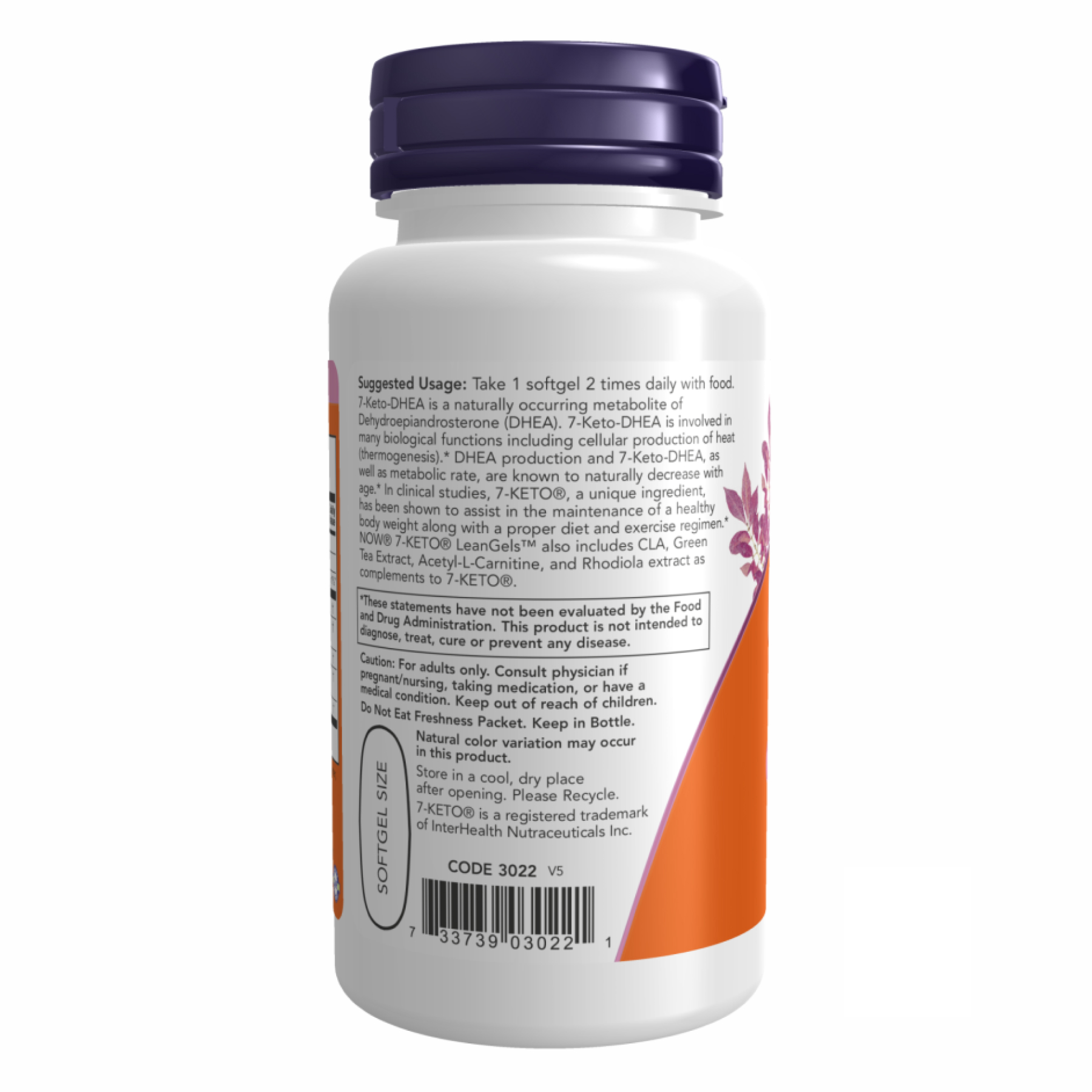 7-KETO LeanGels 100 mg - 60 Softgels фото3