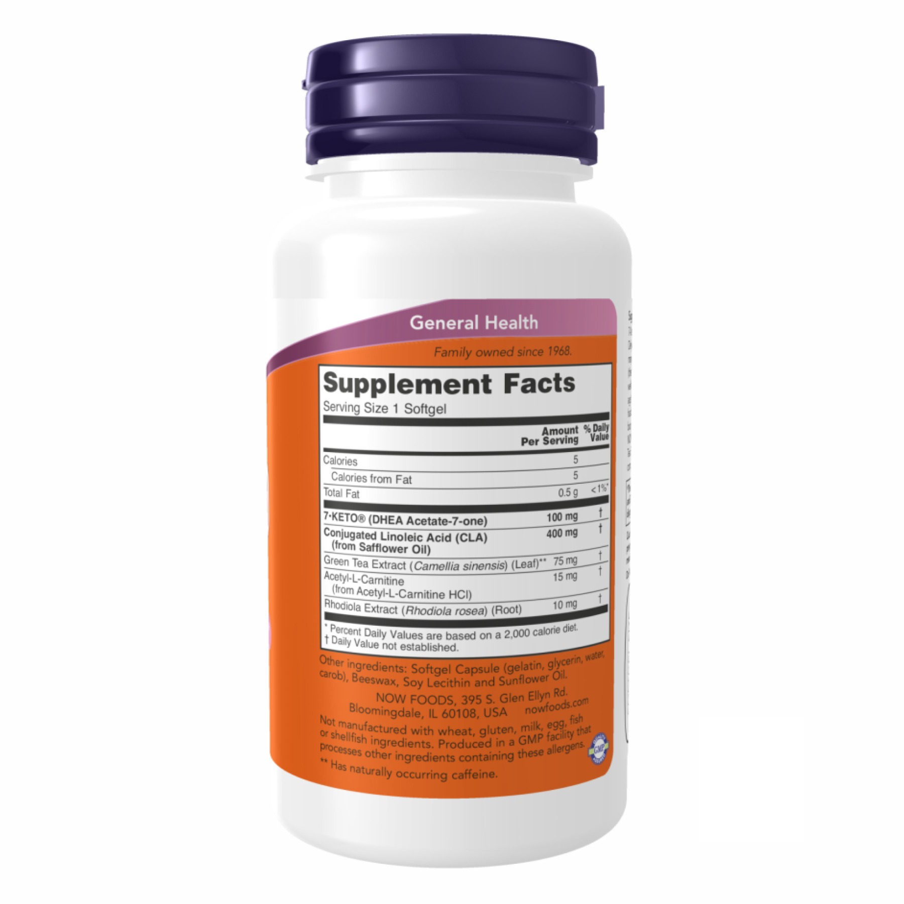 7-KETO LeanGels 100 mg - 60 Softgels фото2