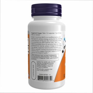Acetyl L-Carnitine 500mg - 200 vcaps фото3