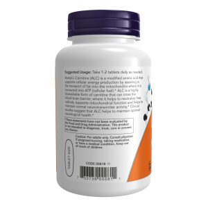 Acetyl L-Carnitine 750mg - 90 tabs фото3
