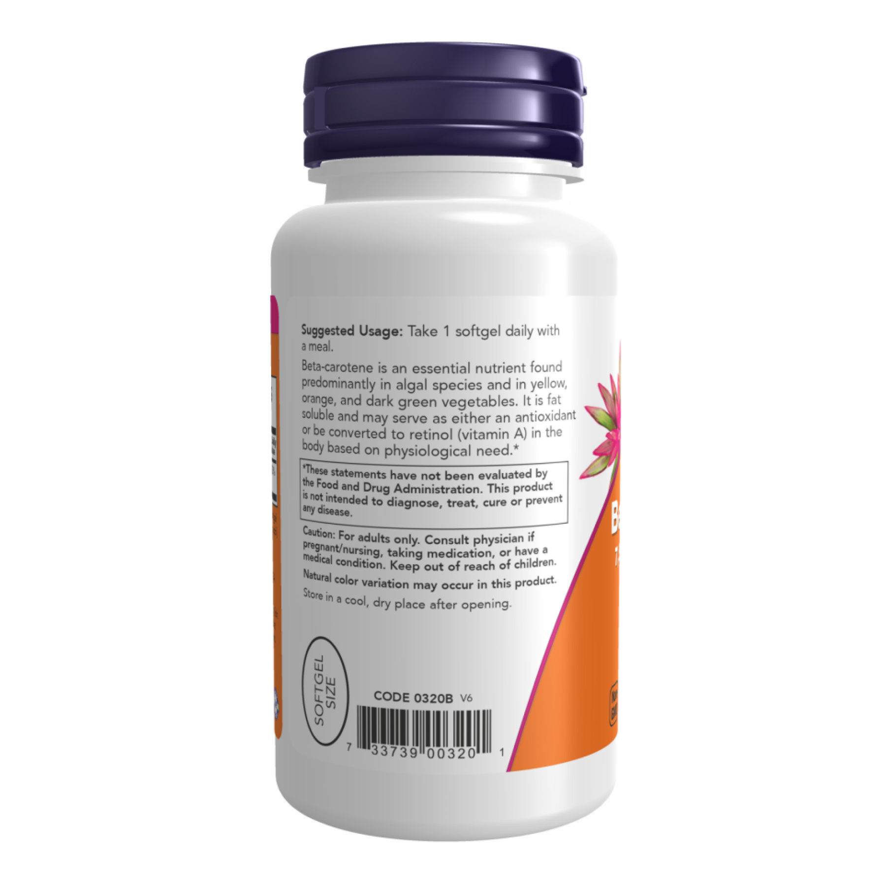 Beta Carotene 25000 - 90 sgels фото3