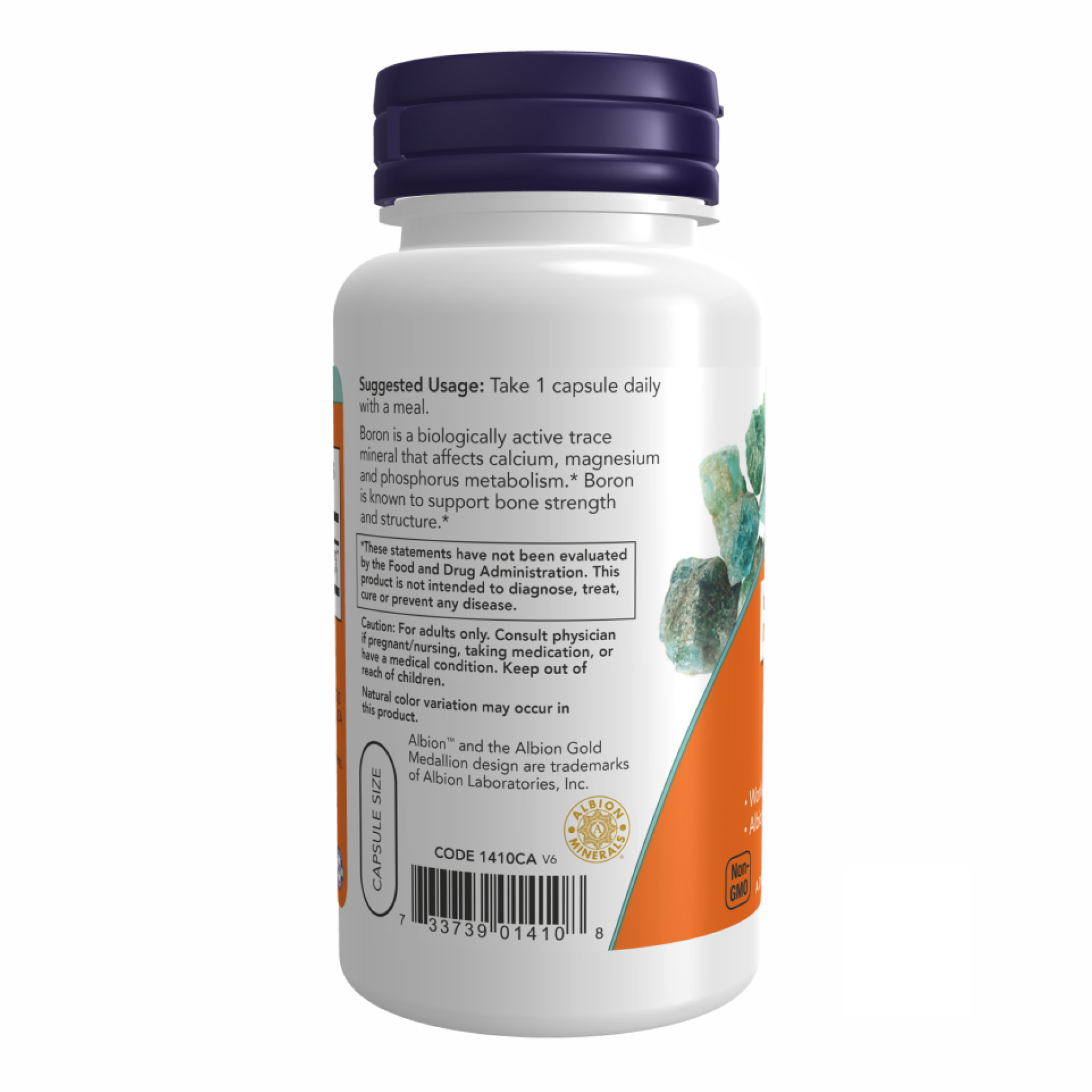 Boron 3mg - 100 vcaps фото3