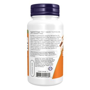Bromelain 500mg - 60 vcaps фото3