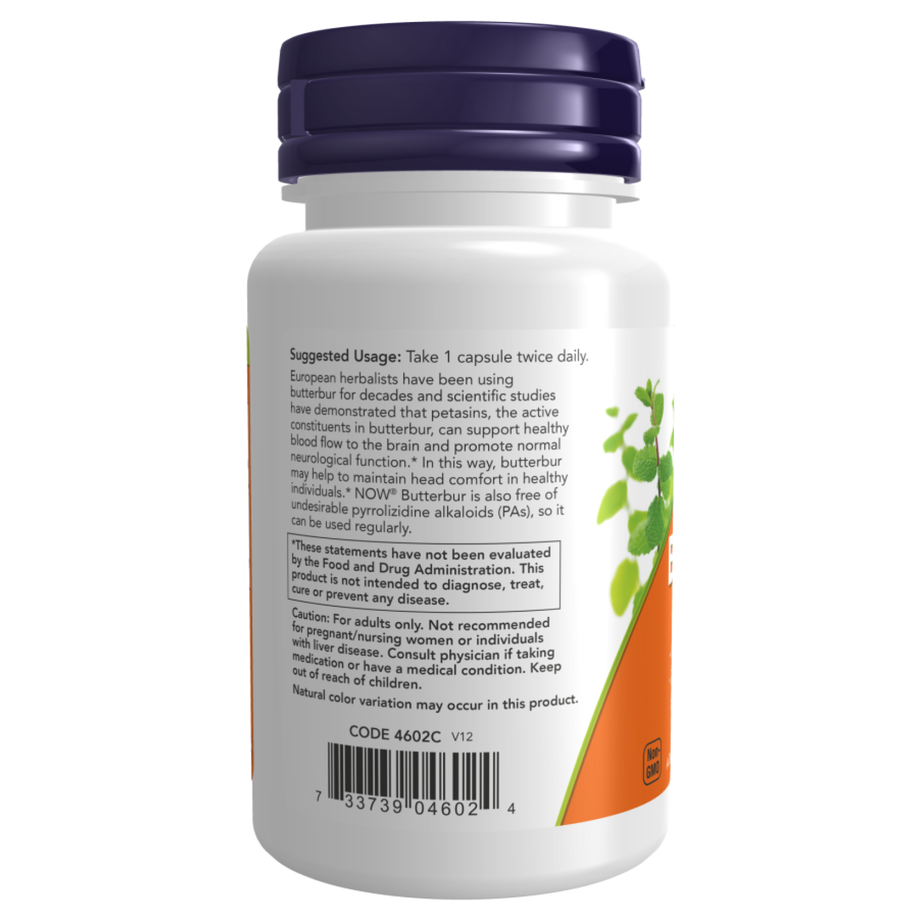 Butterbur 75mg - 60 vcaps фото3