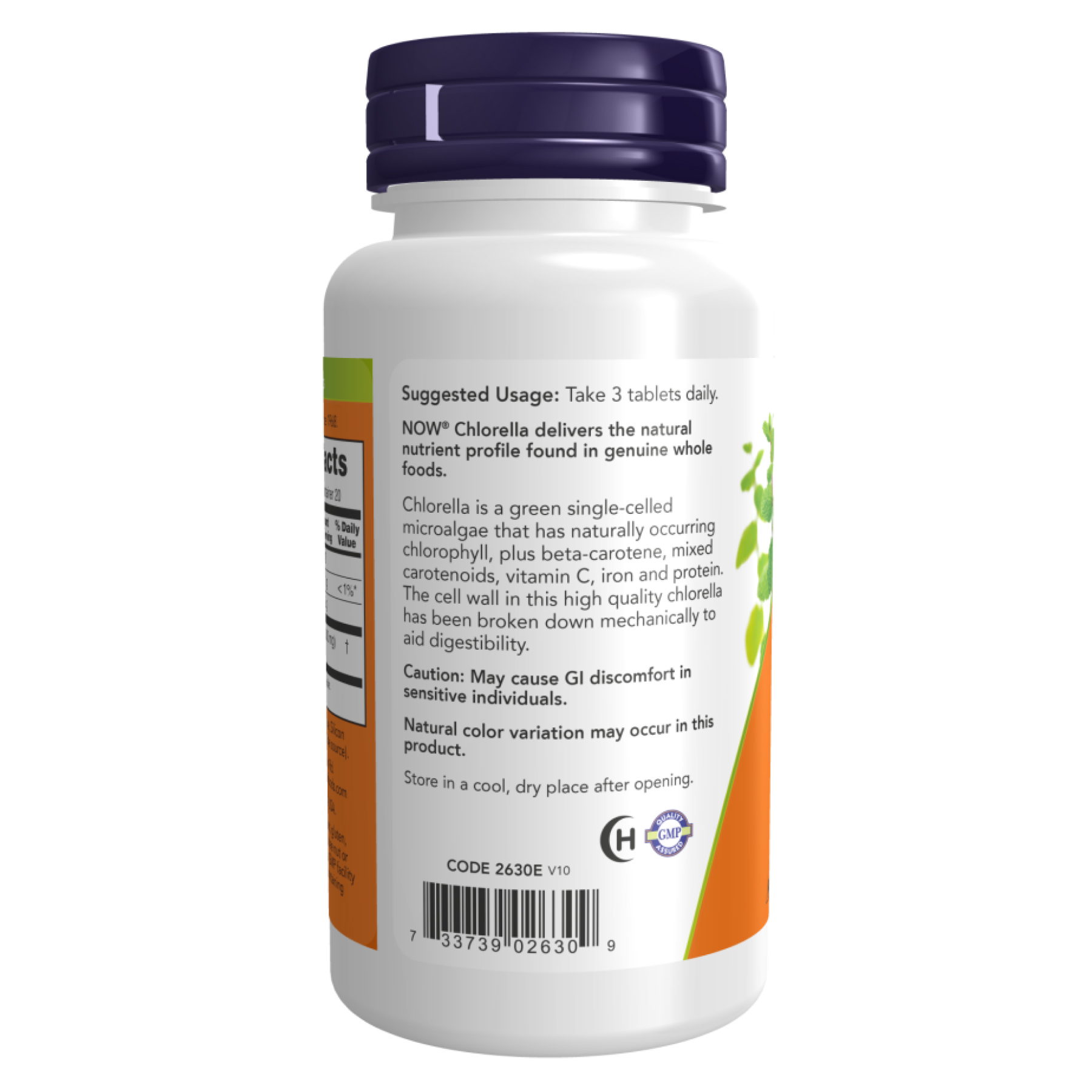 Chlorella 1000mg - 120 tabs фото3