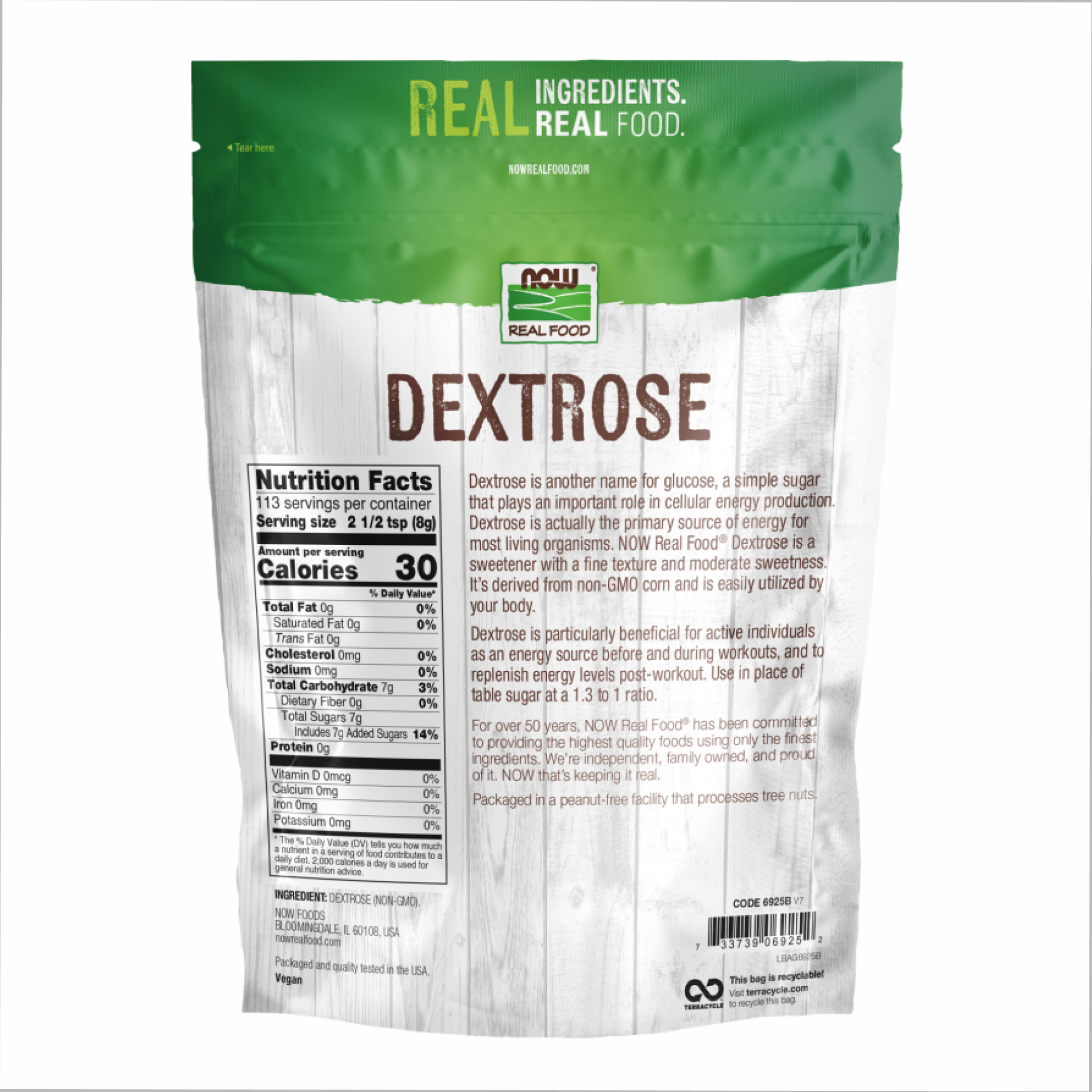 Dextrose - 907g фото2