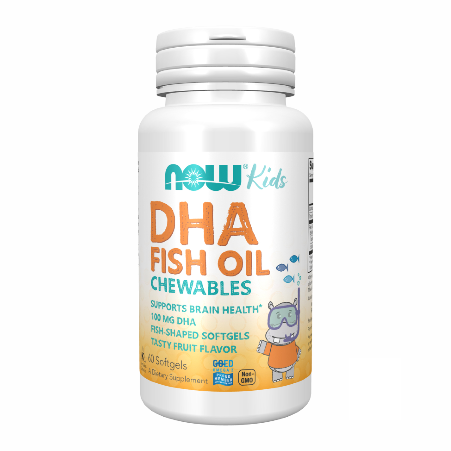 DHA 100mg Chewable - 60 sgels фото1