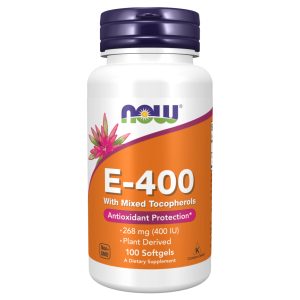 E-400 Mixed Tocopherols - 100 sgels фото1