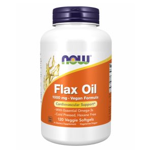 Flax Oil Org 1000mg - 120 vgels фото1