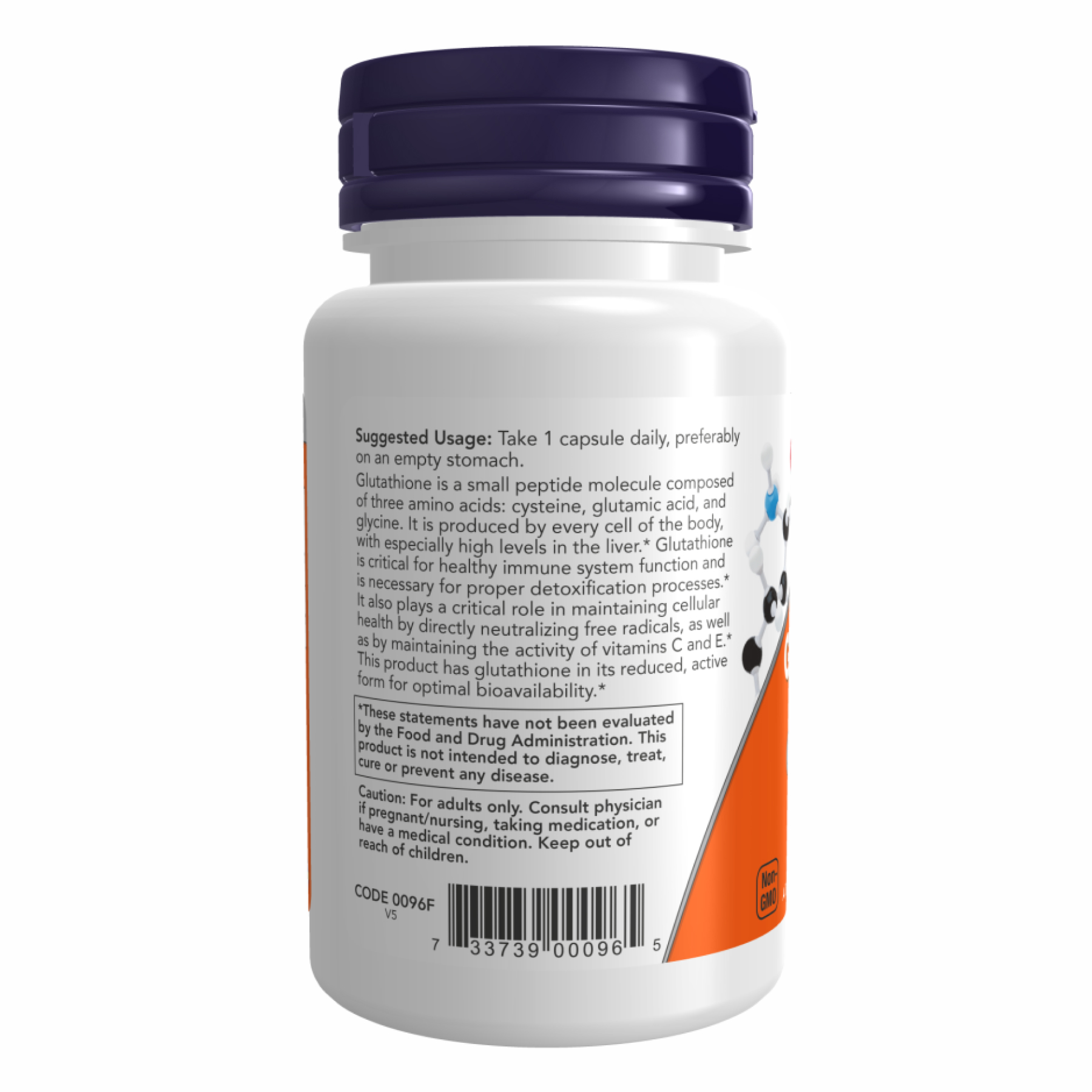 Glutathione 250mg - 60 vcaps фото3