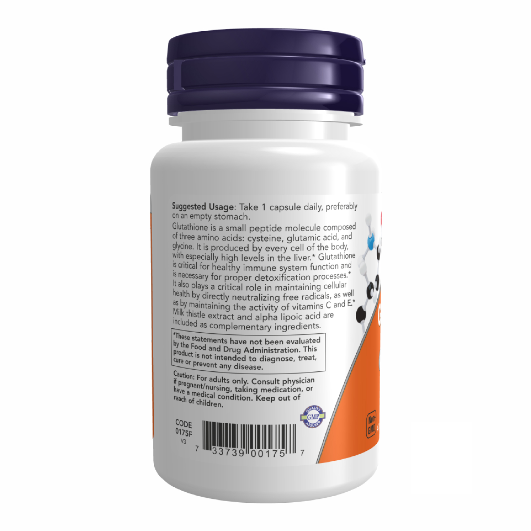 Glutathione 500mg - 30 vcaps фото3