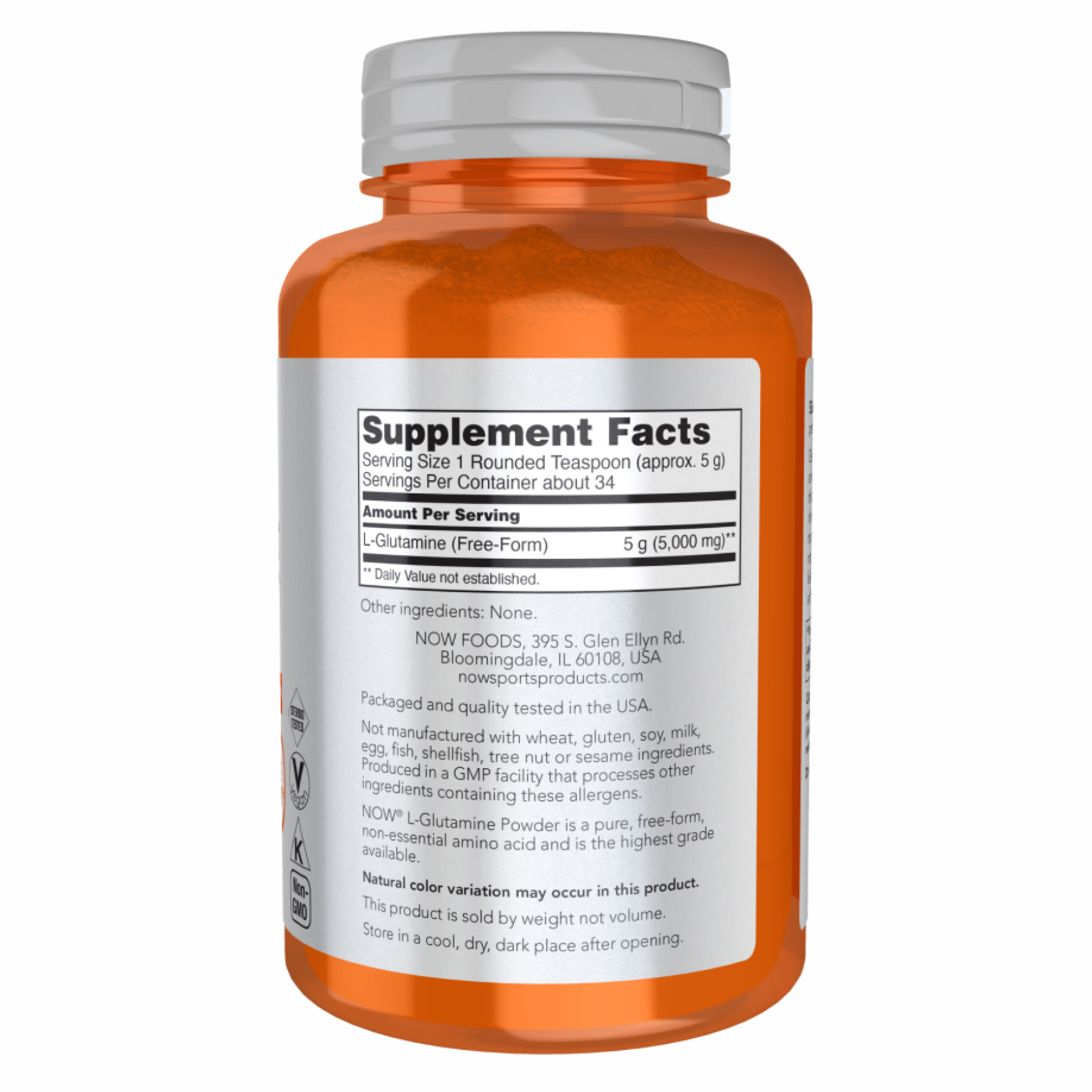 L-Glutamine Powder - 1000g фото2