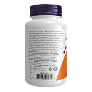 L-Lysine 1000mg - 250 tabs фото3