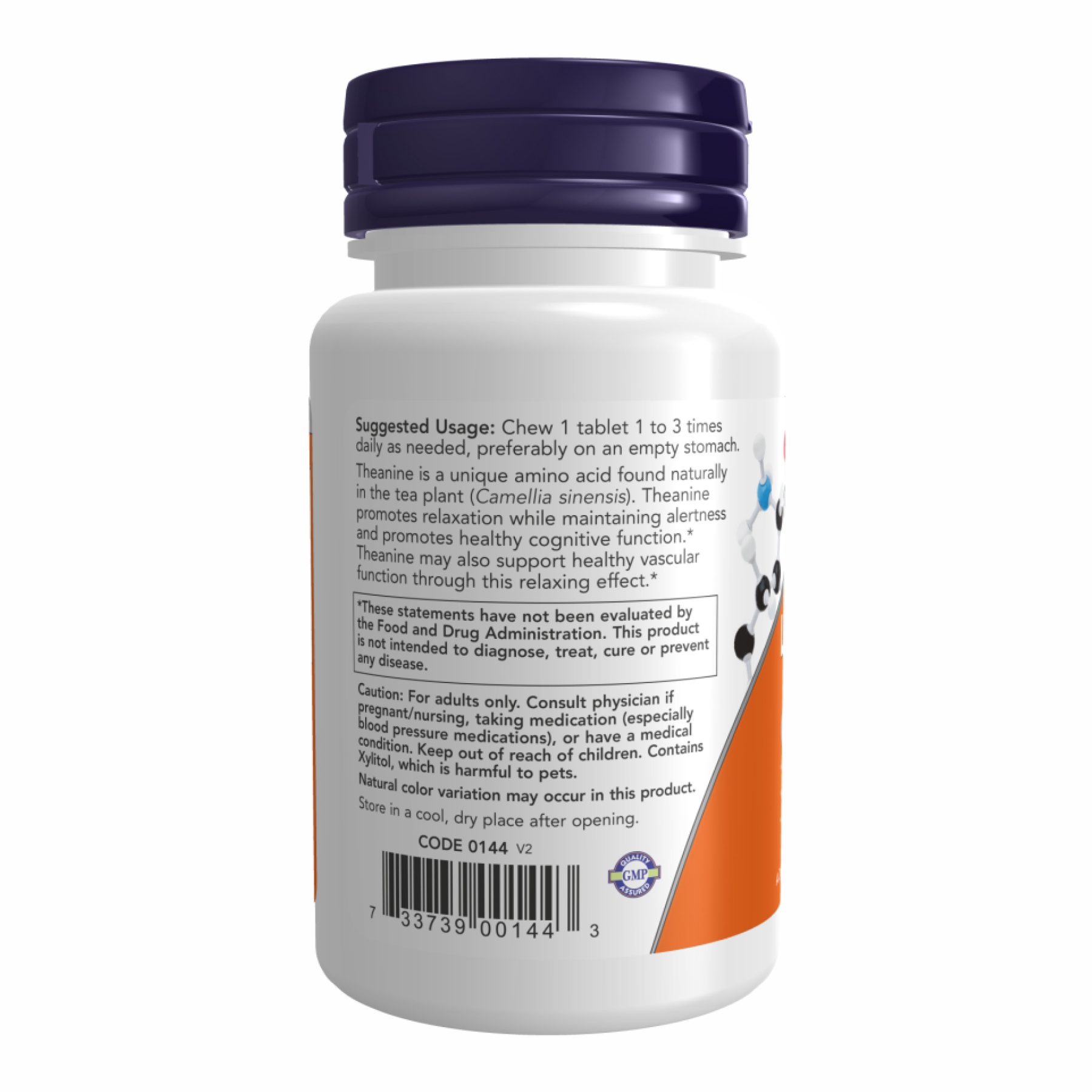 L-Theanine 100mg Plus - 90 loz фото3