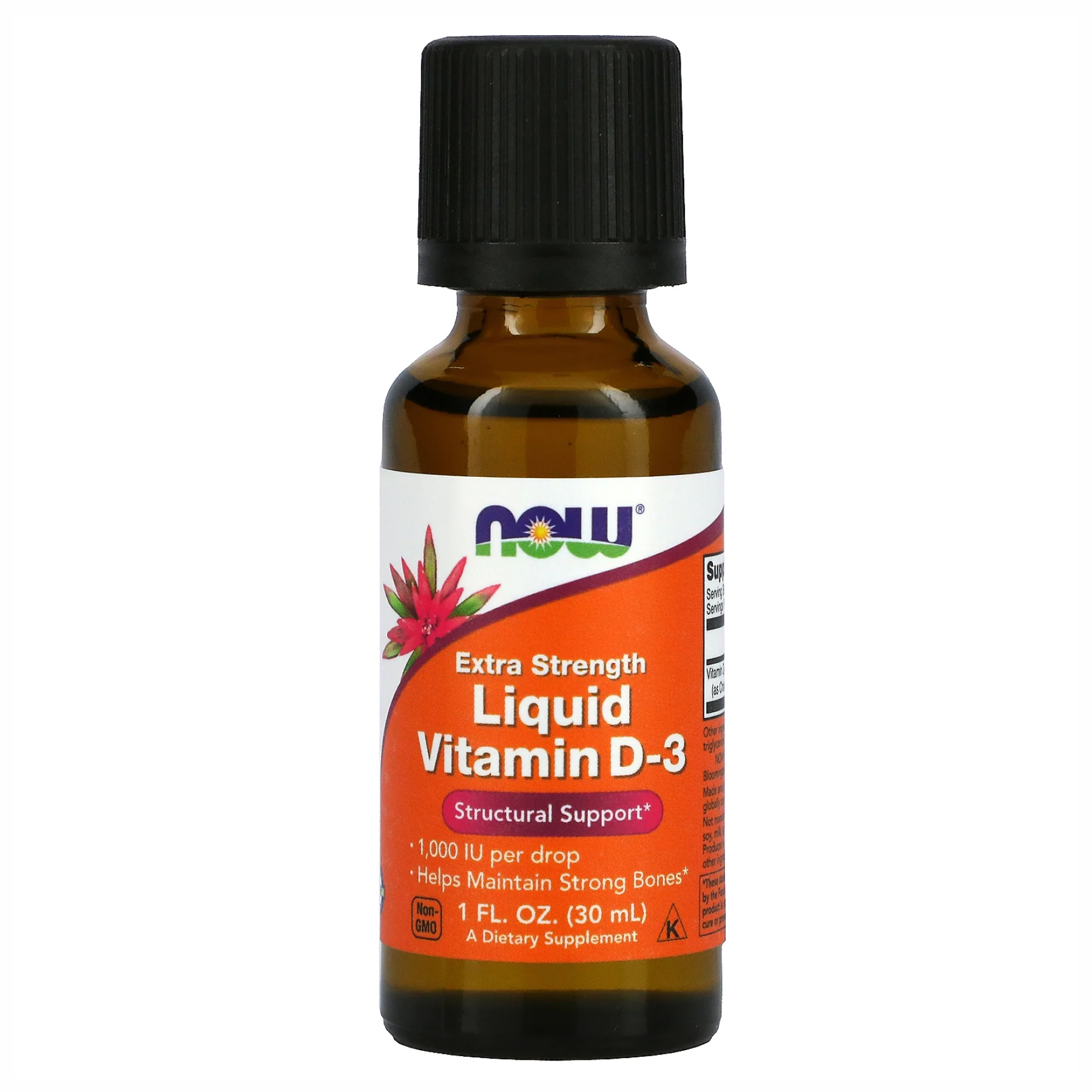 VIT D-3 Liquid - 30ml (1fl oz) фото1