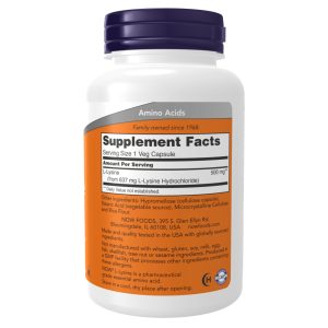 Lysine 500mg - 250 vcaps фото2