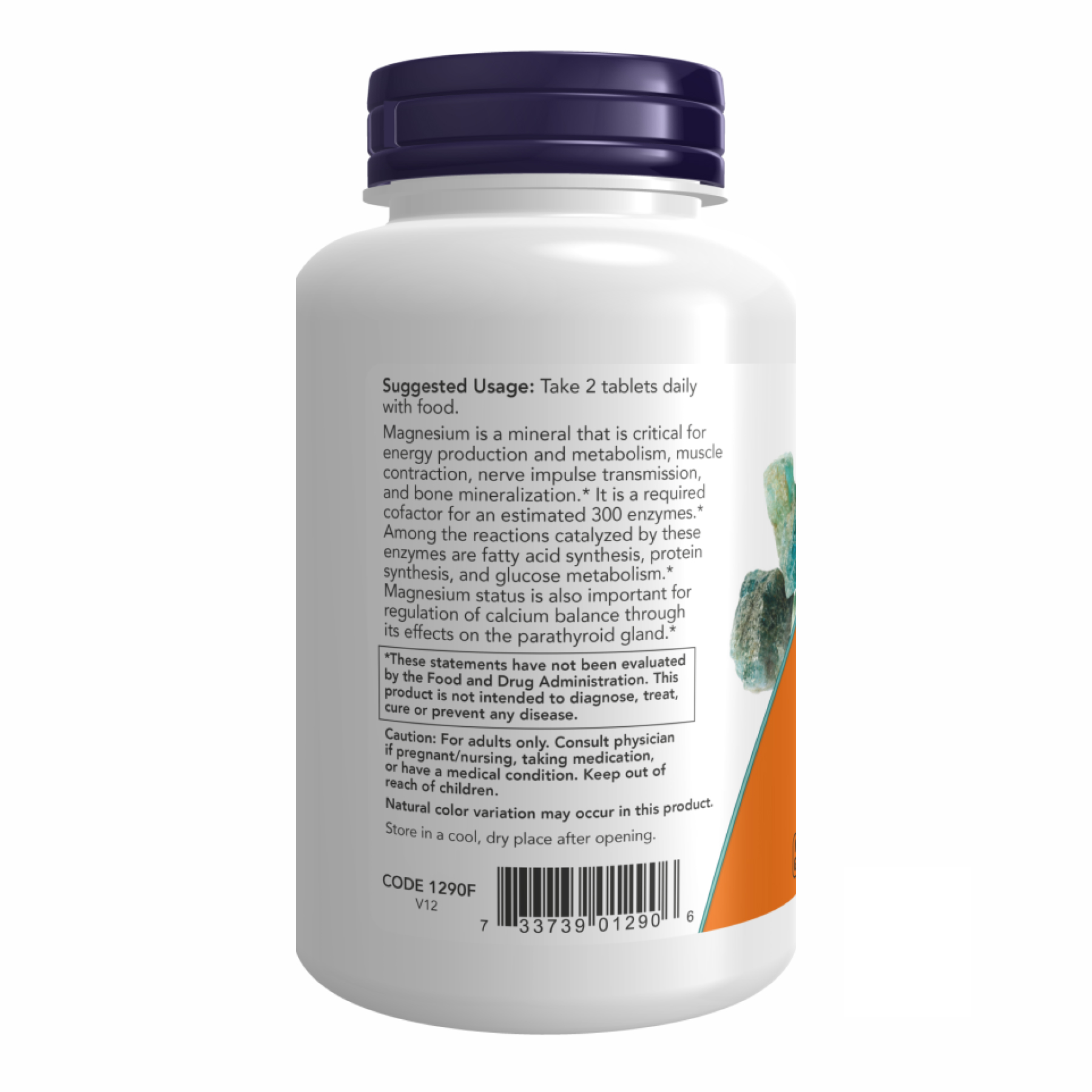 Magnesium Citrate 200mg - 100 tabs фото3