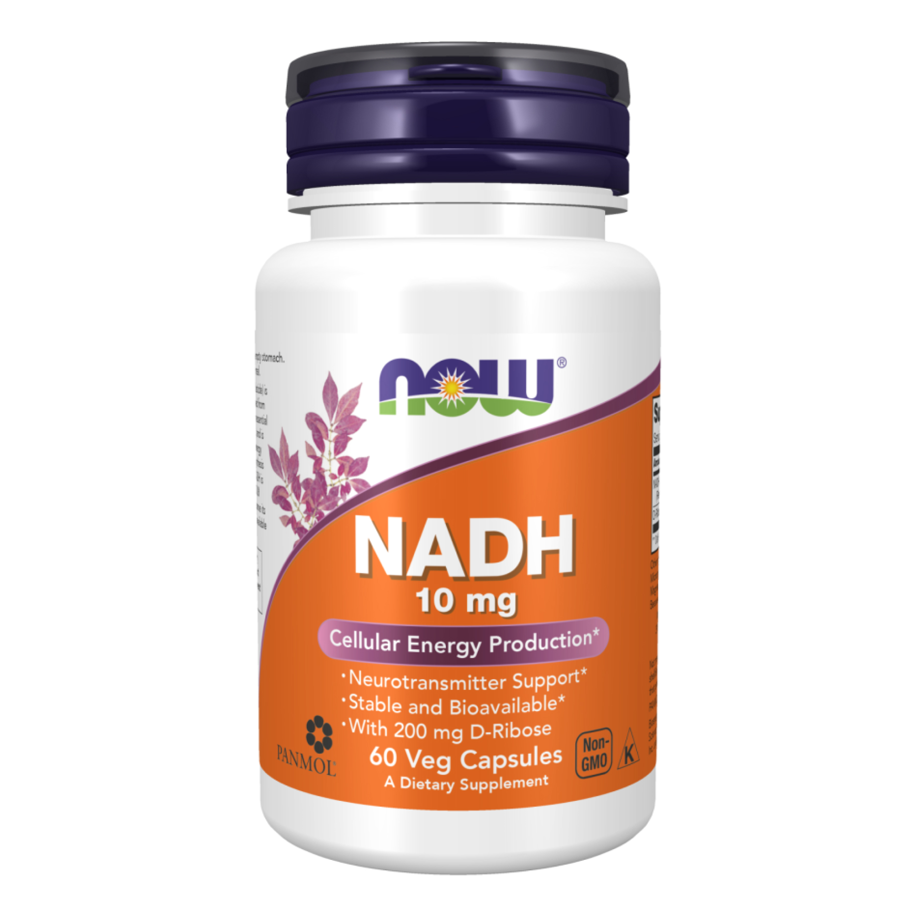 NADH 10mg With 200mg Ribose - 60 vcaps фото1