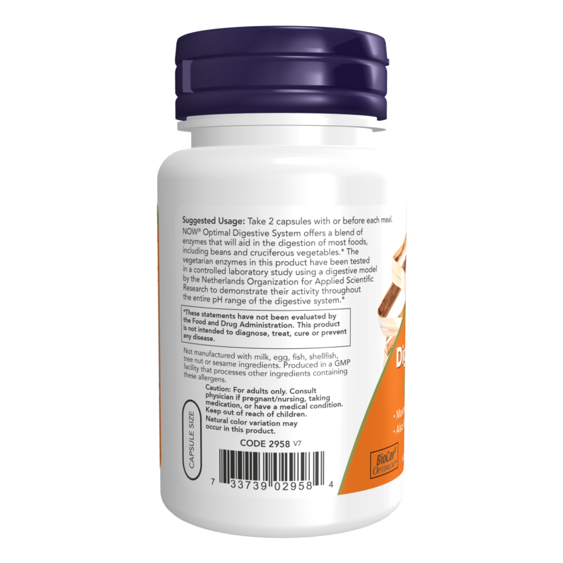 Optimal Digestive System - 90 vcaps фото3