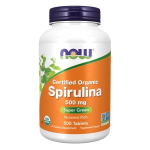 Spirulina 500mg - 500 tabs фото1