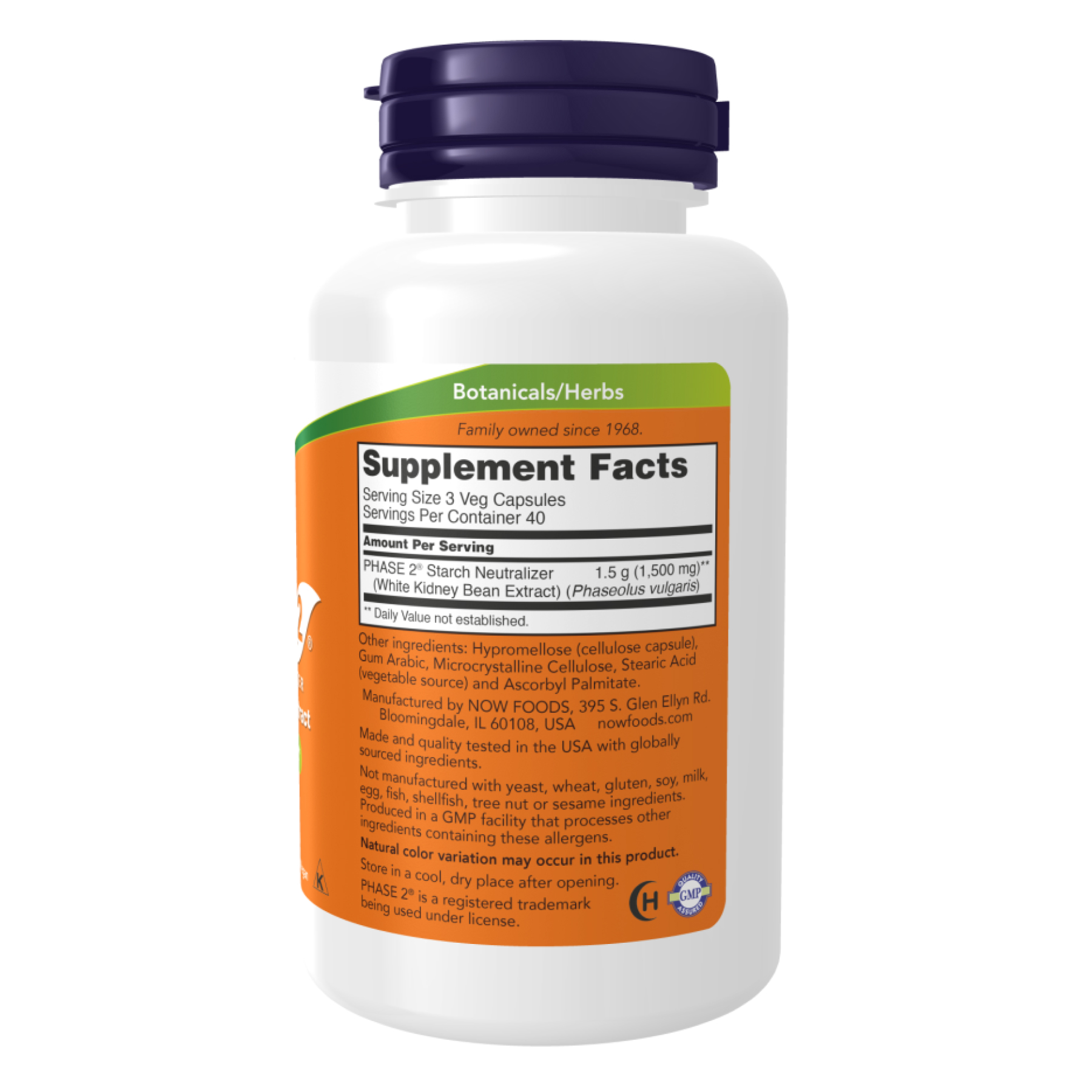 Phase-2 500 mg - 120 vcaps фото2