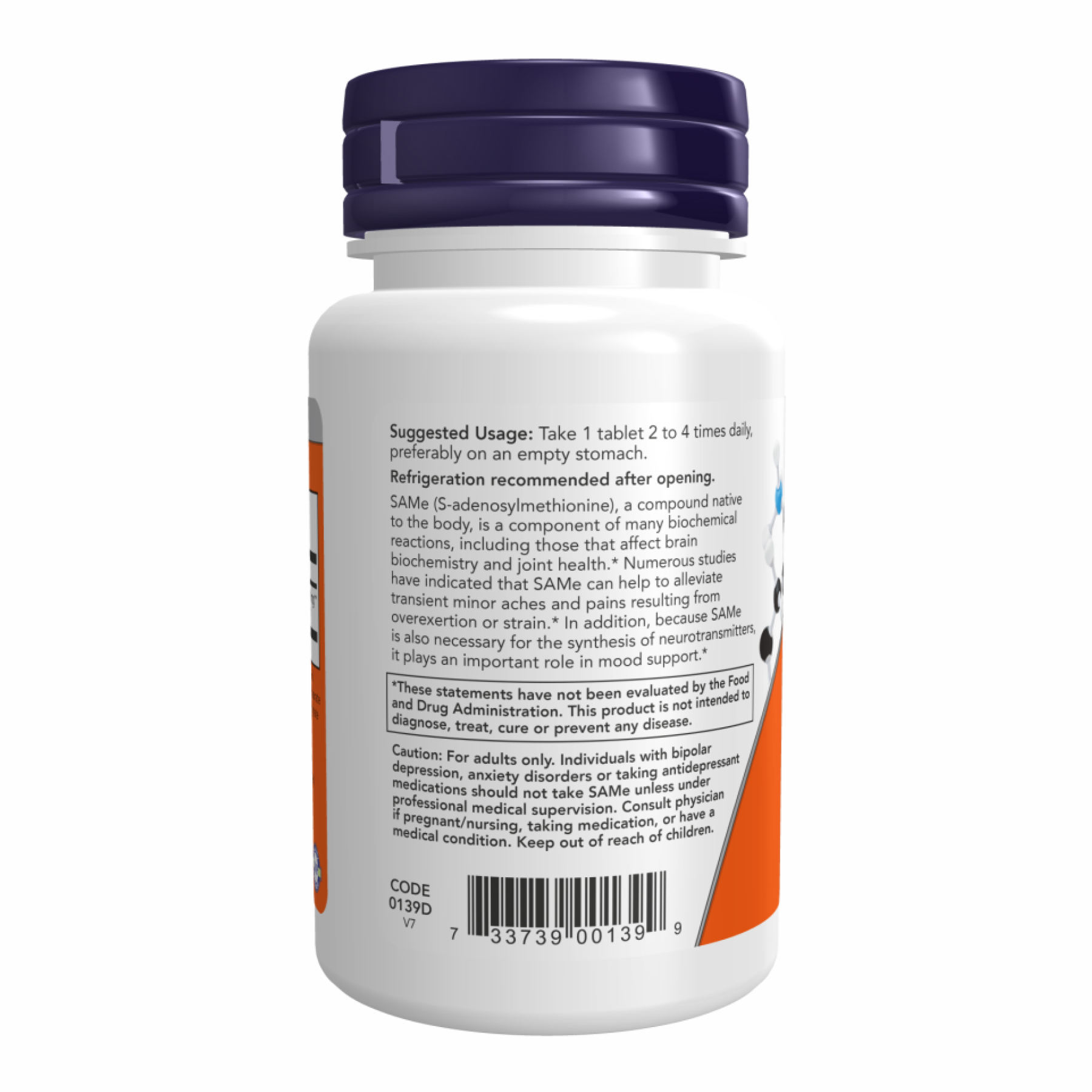 SAM-E 400mg - 30 tabs фото3