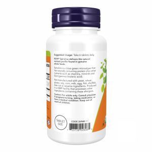 Spirulina 500 mg - 100 tabs фото3
