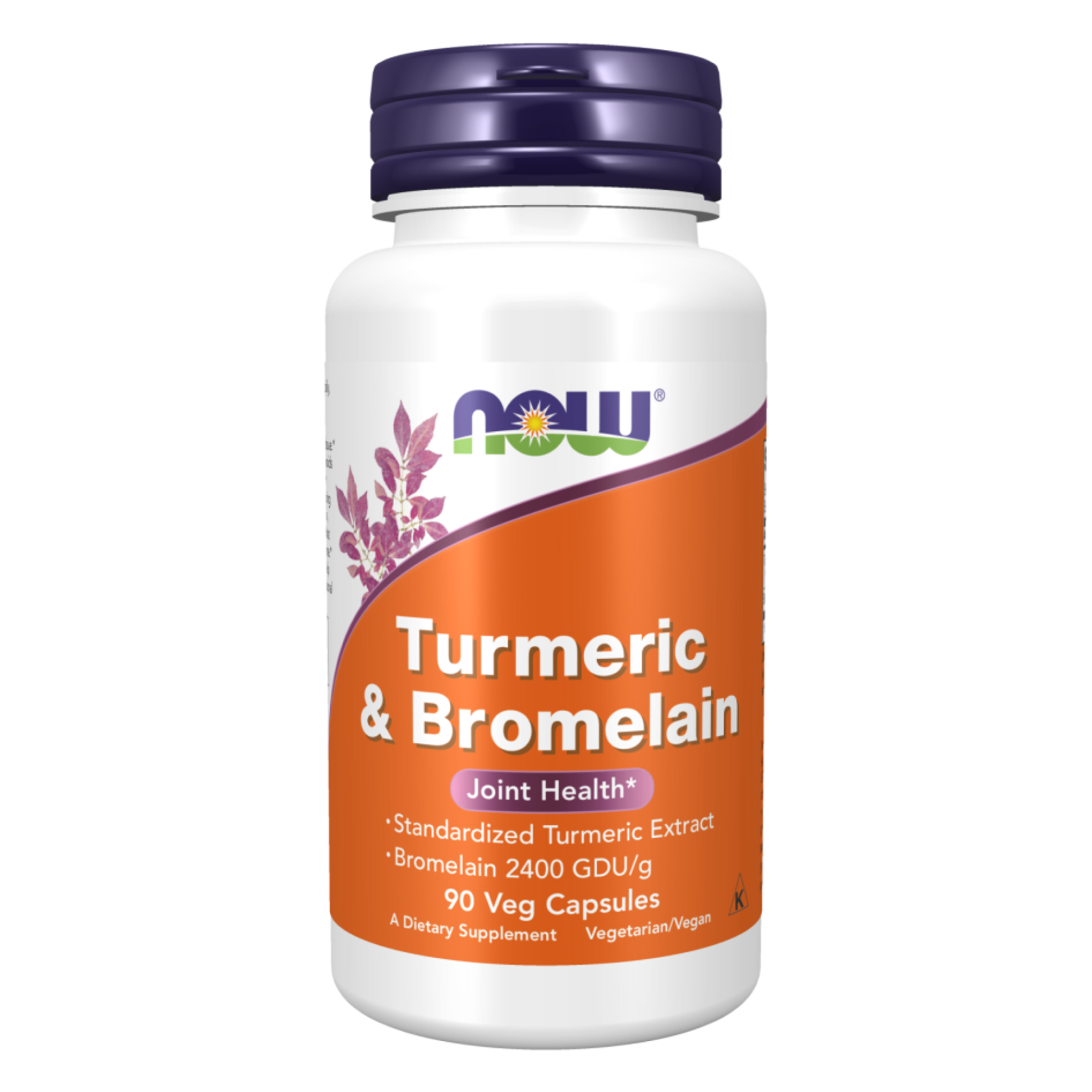 Turmeric & Bromelain - 90 vcaps фото1