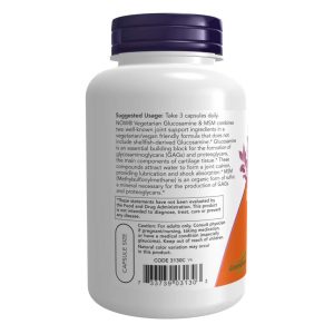 Veg Glucosamine & MSM 500/500 - 120 vcaps фото3