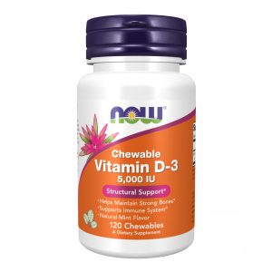 VIT D-3 5000 IU Chewable Mint - 120 loz фото1