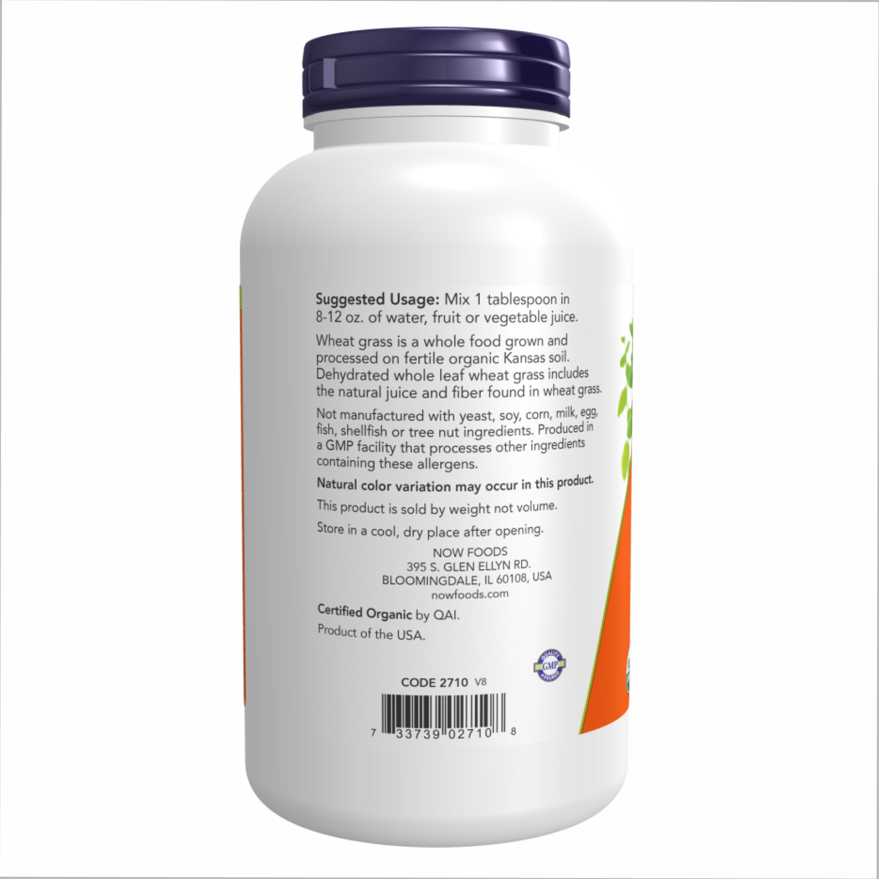 Wheat Grass Powder Organic - 9oz фото3