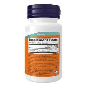 Zinc Picolinate 50mg - 120 vcaps фото2