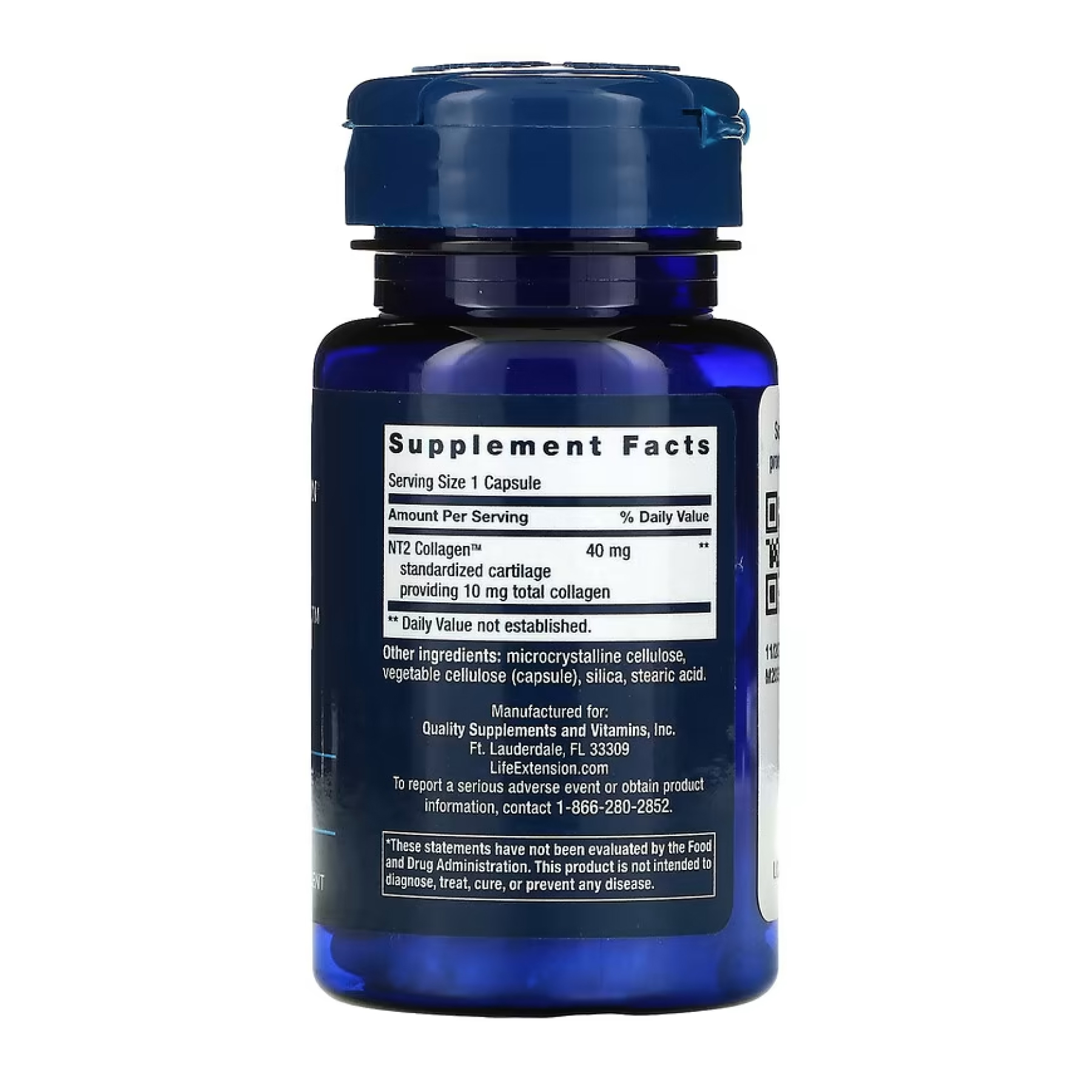 NT2 Collagen™ 40 mg - 60 small caps фото2
