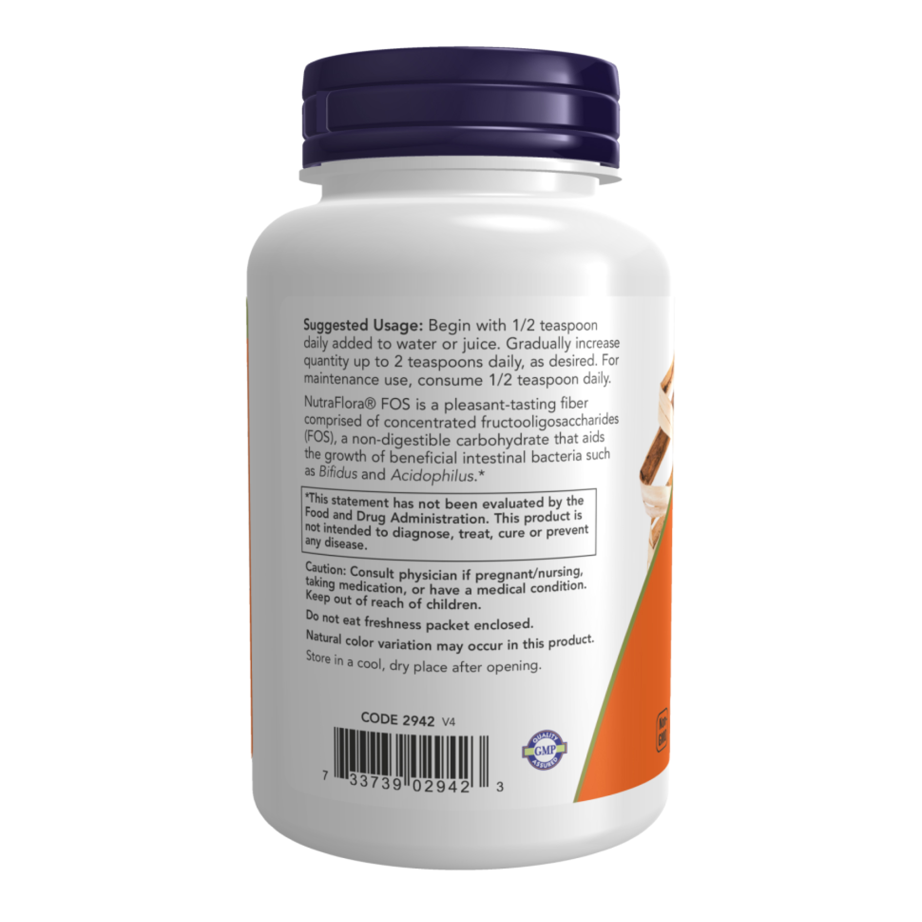 NutraFlora® FOS Powder - 113g фото3