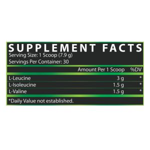 BCAA 6000 - 237g Green Apple фото2