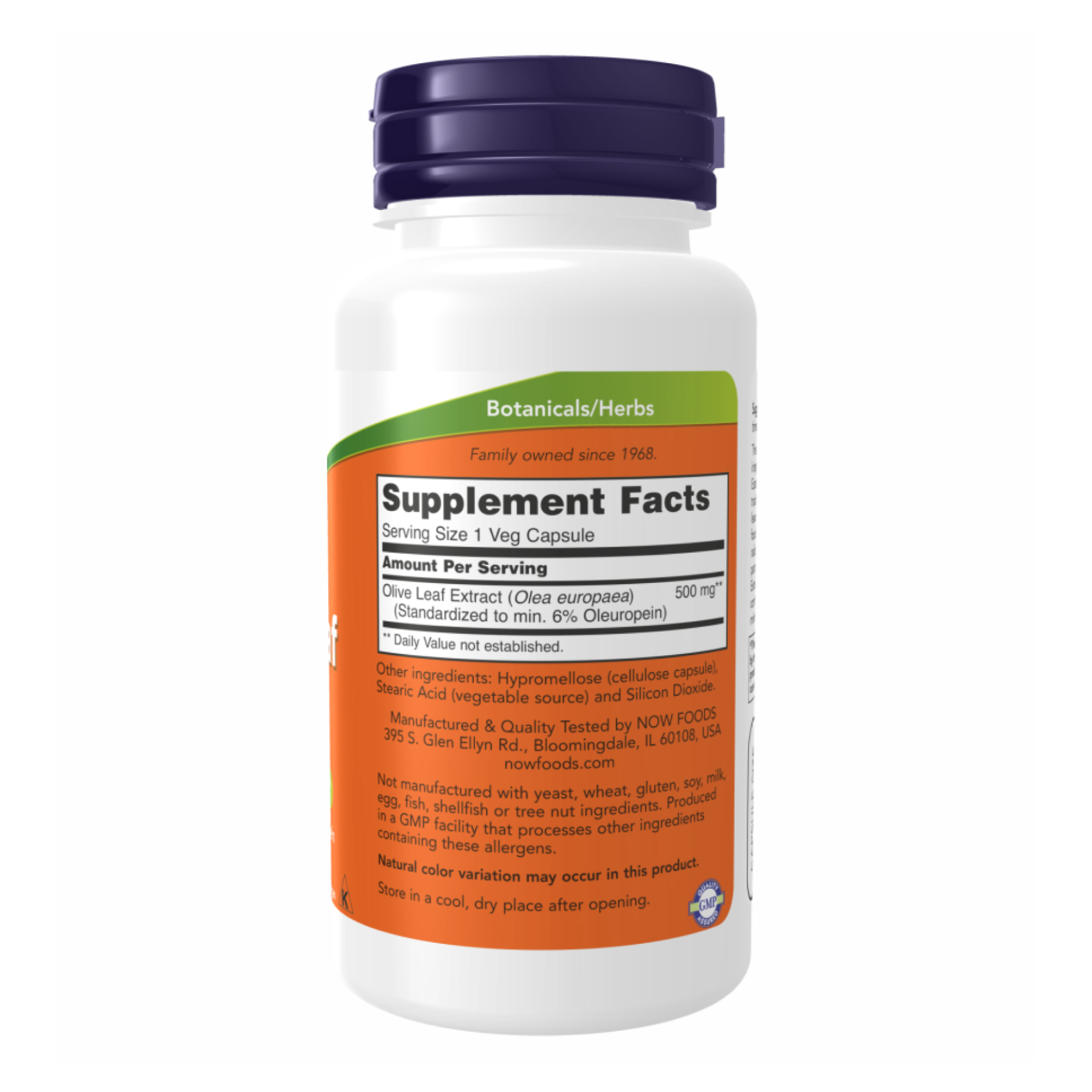 Olive Leaf Extract 500mg - 120 vcaps фото2