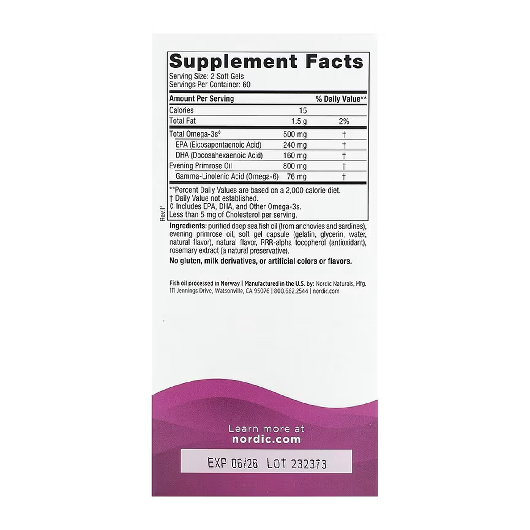 Omega Woman - 120 softgels фото2