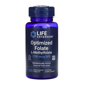 Optimized Folate 1700 mcg DFE - 100 tabs фото1