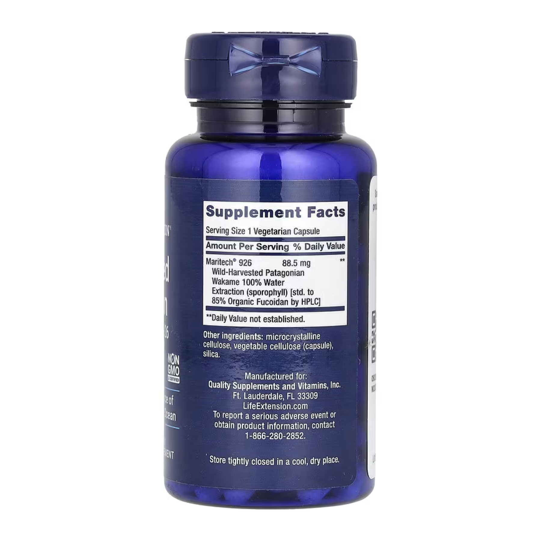 Optimized Fucoidan with Maritech® 926 - 60 vcaps фото2