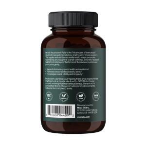 Reishi Mushroom 1000 mg - 60 vegcaps фото3
