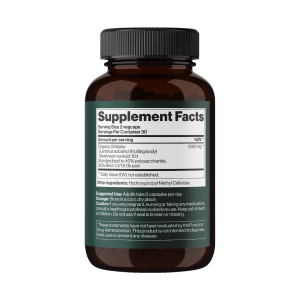 Shiitake Mushroom 1000 mg - 60 vegcaps фото2